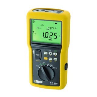 Измеритель сопротивления петли Ф-Н, Ф-Ф и тока КЗ CA 6454