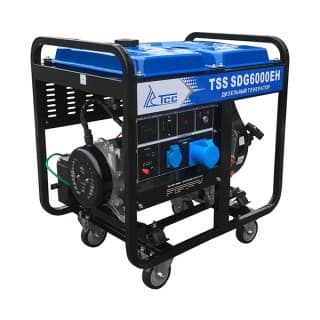 Дизель генератор TSS SDG 6000EH